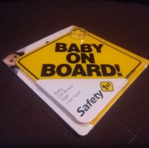 Baby on Board Vehicle Sign